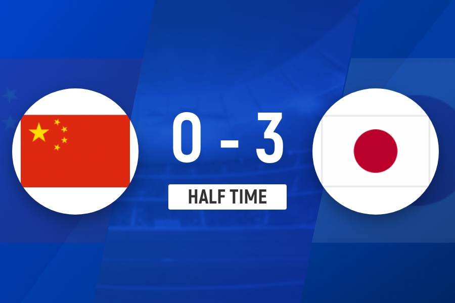 U17国足半场0-3日本：控球率仅两成零射门，门将秦子牛三次失误送礼