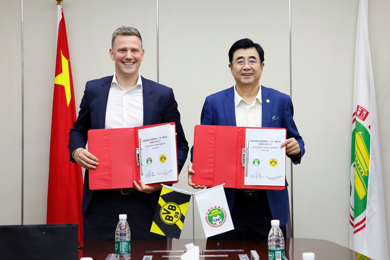 中国足协与多特蒙德签署青训备忘录，宋凯强调施拉普纳以来历史传承